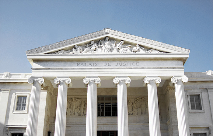 le palais de justice, photo Némésis